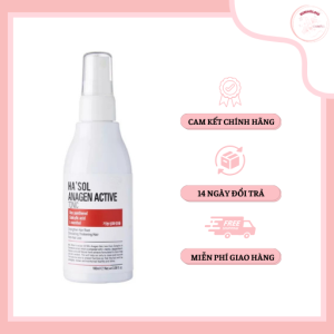 Xịt Kích Mọc Tóc Dưỡng Da Đầu Nuôi Dưỡng Nang Tóc Chắc Khỏe Dành Cho Tóc Rụng Mỏng Yếu Hasol Anagen Active Tonic 100ml