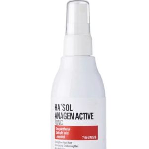Xịt Kích Mọc Tóc Dưỡng Da Đầu Nuôi Dưỡng Nang Tóc Chắc Khỏe Dành Cho Tóc Rụng Mỏng Yếu Hasol Anagen Active Tonic 100ml