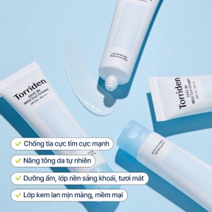 kem chống nắng torriden xanh dương