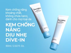 kem chống nắng torriden xanh dương